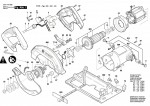 Bosch 3 601 F76 0K0 GKS 7000 Circular hand saw Spare Parts